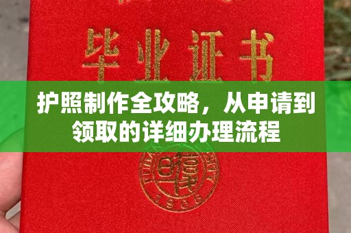寿县护照制作全攻略，从申请到领取的详细办理流程