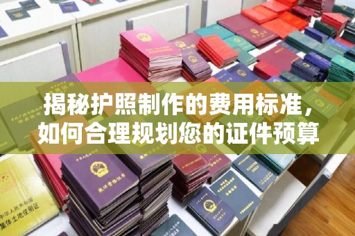 寿县揭秘护照制作的费用标准，如何合理规划您的证件预算