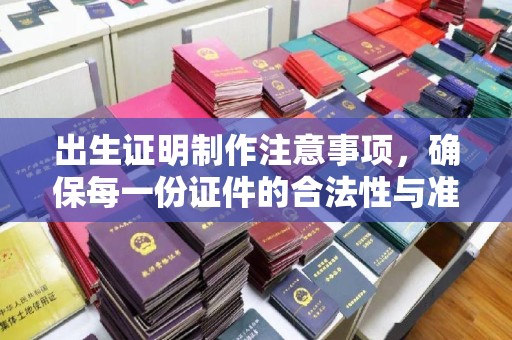 寿县出生证明制作注意事项，确保每一份证件的合法性与准确性