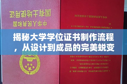 寿县揭秘大学学位证书制作流程，从设计到成品的完美蜕变