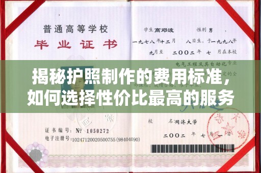 寿县揭秘护照制作的费用标准，如何选择性价比最高的服务？