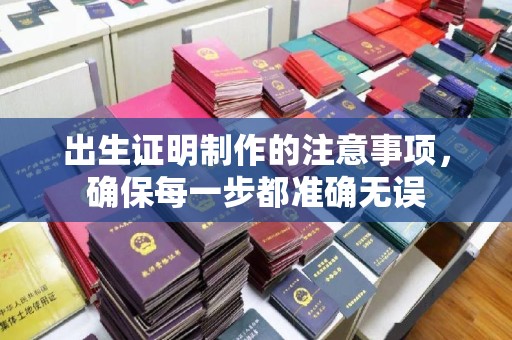 寿县出生证明制作的注意事项，确保每一步都准确无误