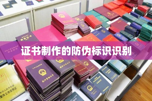 寿县证书制作的防伪标识识别